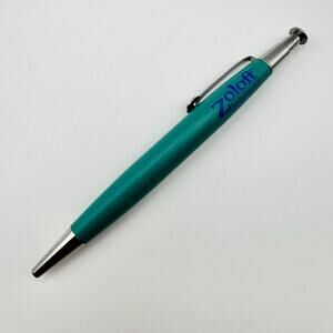 Zoloft Green Pharmaceutical Drug Rep Click Pen Green Promo Medical Advertising